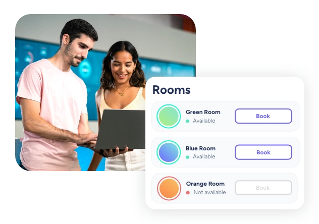 workspace booking system rooms